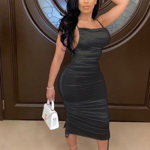 Wrap me in Silk dress